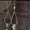 Oorhangers met Keshi parels