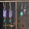 Goldfilled hangers Kunziet/Chrysopraas