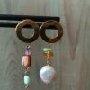 Pearl and Gems oorbellen