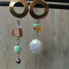 Pearl and Gems oorbellen