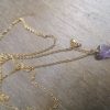 Lange schakelketting Amathist