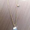 Lange ketting groene Kwarts