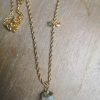 Lange ketting groene Kwarts