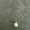 Chrysopraas slim Vermeille