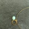 Chrysopraas slim Vermeille
