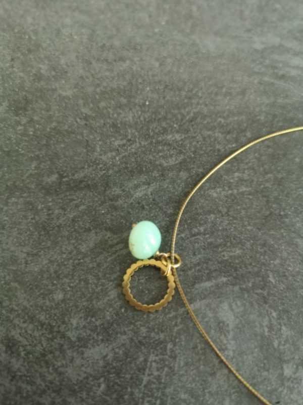 Chrysopraas slim Vermeille