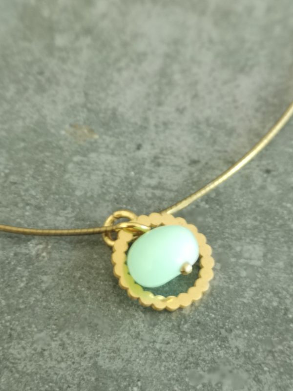 Chrysopraas slim Vermeille