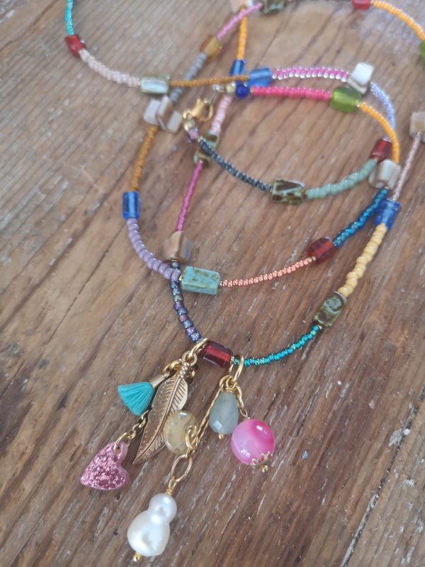 dav Happy gems ketting