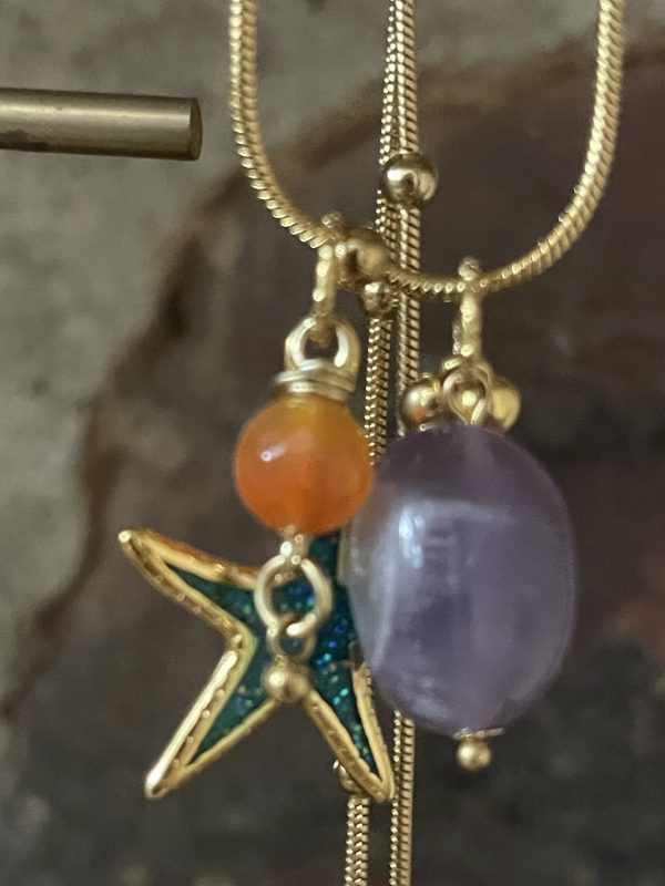 Amethist Star Ketting
