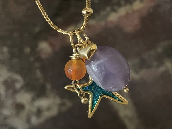 Amethist Star Ketting