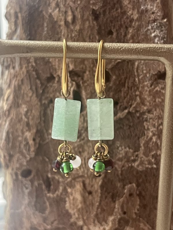 IMG_1056 Jade Hanger met Granaat-Rozenkwarts