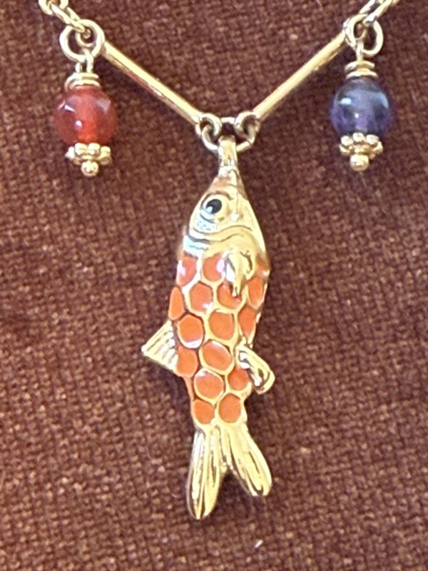 Happy orange Fish